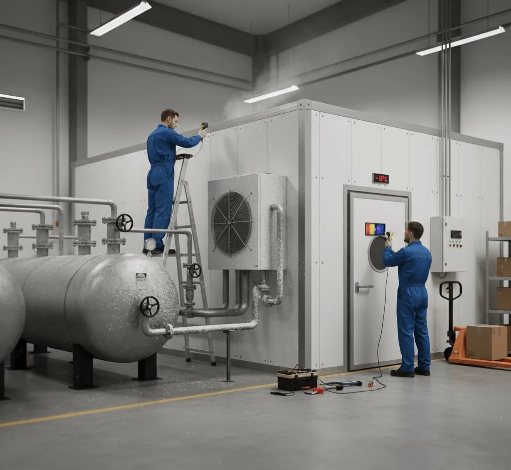 Controle van de prestaties van ventilatoren en verdampers